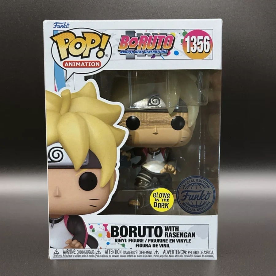 

Naruto Next Generations Figure Boruto with Rasengan(Glow)1356 Funko Pop Vinyl Figure 4.55in Collectible Limited Edition Toy Gift