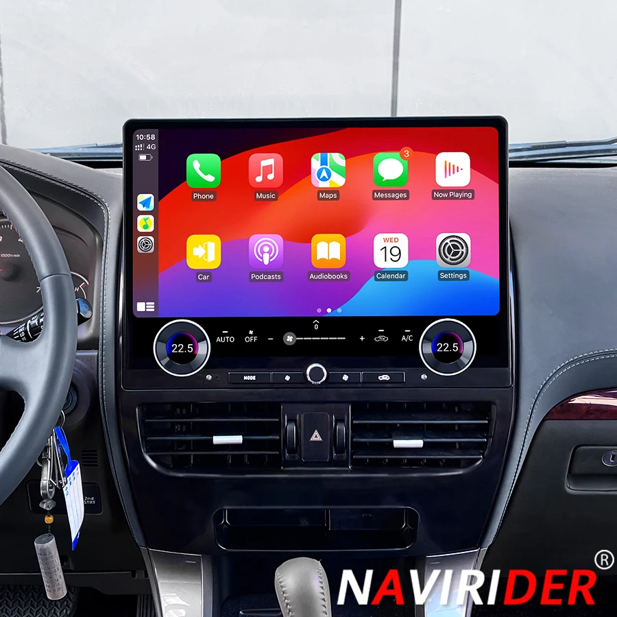 

16.8" Big Qled Screen Tape Recorder Stereo For Toyota Prado 120 2002-2009 For Lexus Gx470 Video Player Screen Auto Radio Carplay