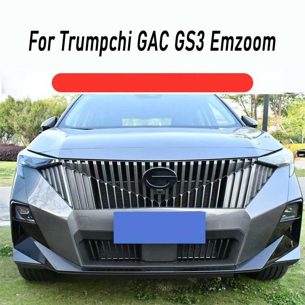 

For Trumpchi GAC GS3 Emzoom 2023 Accessories Car Front Rear Grille Logo Steering Wheel Stickers Emblem ABS stick