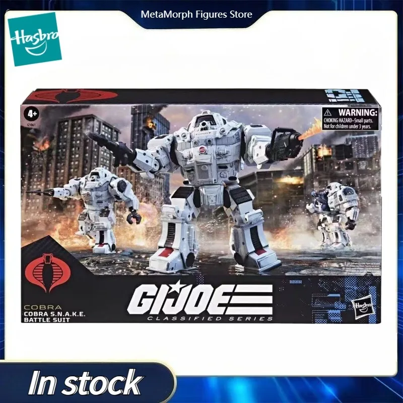 Original Hasbro G.I. Serie clasificada Joe # 162 COBRA S.N.A.K.E. BATTLE SUIT Colección de muñecos de acción Juguetes Adornos