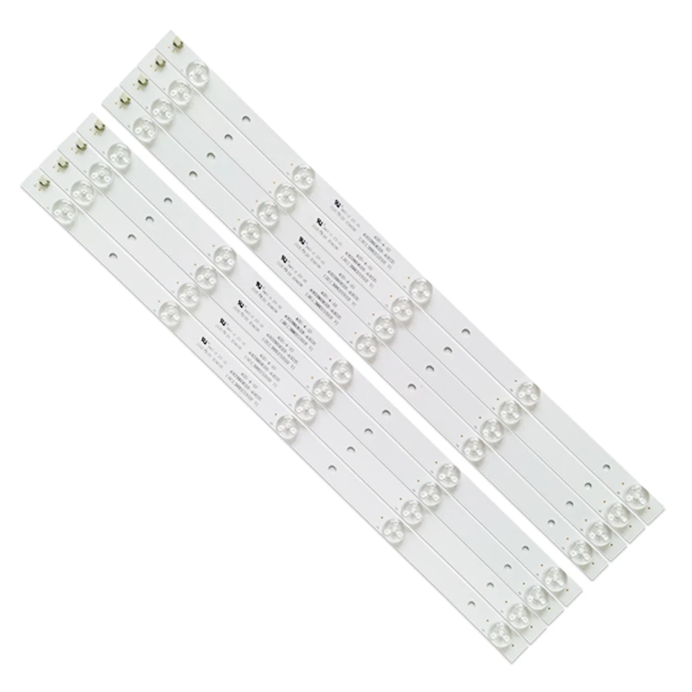 New 40PCS 5LED 389mm LED backlight strip for Ph ilco PH40R86 PH40R86DSGW 400S8605X8-B0040 E34036 40S-4-10 1.00.1.388015S01R V1