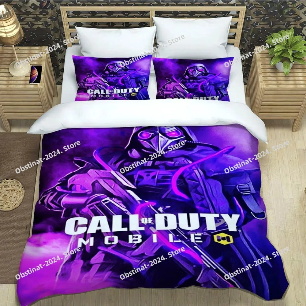 Juego de Ropa de Cama Call of Duty, Juego de Ropa de Cama Exquisita, Funda de Edredón, Juego de Edredón, Juego de Ropa de Cama de Lujo, Regalo de Cumpleaños