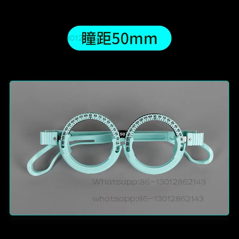 Lightweight glasses optometry fitting frame is comfortable to wear, made of aluminum-magnesium alloy