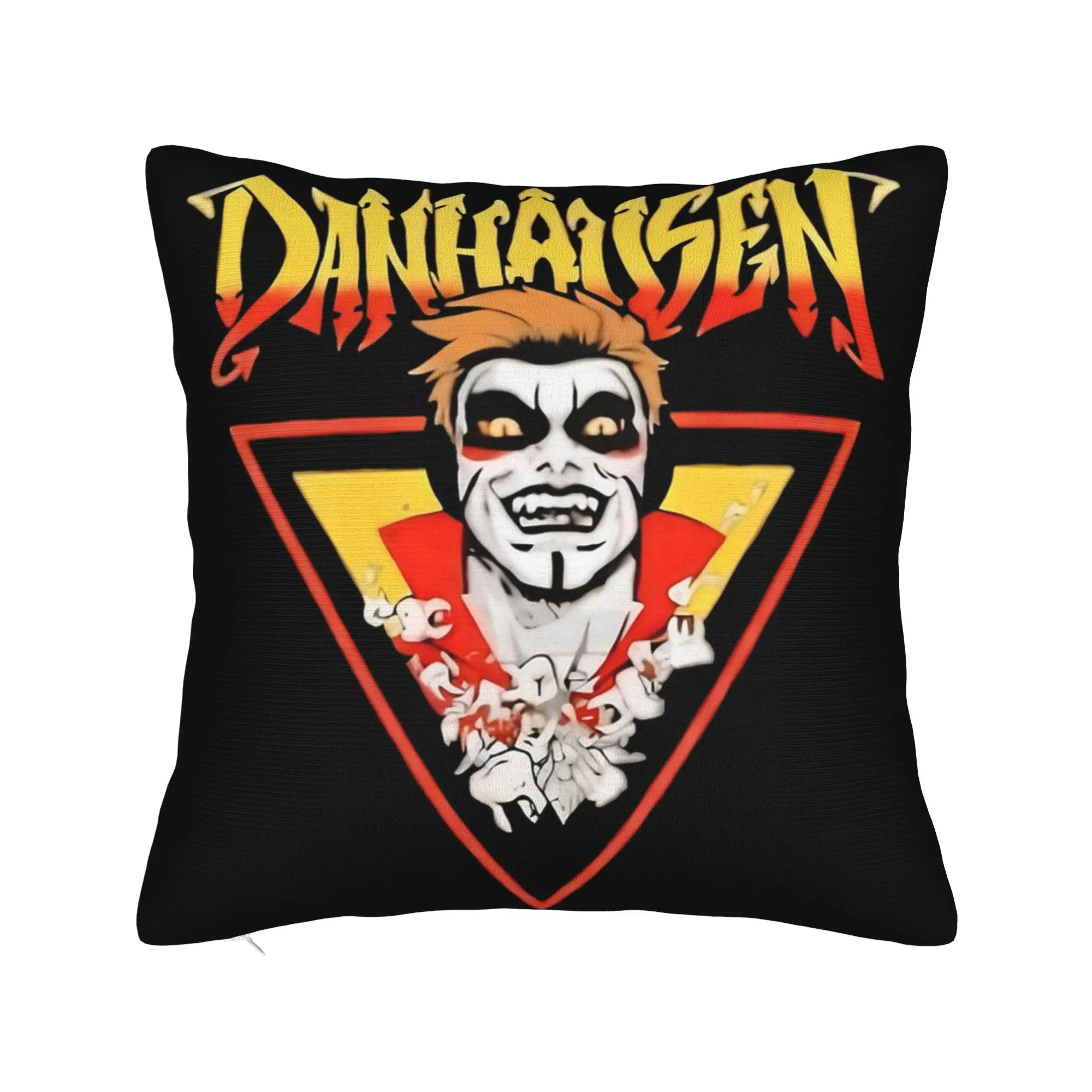 Danhausen Wrestlers Square Pillow Covers Polyester Car  Cushion Case Cool Decorative Pillow Cover 40*40