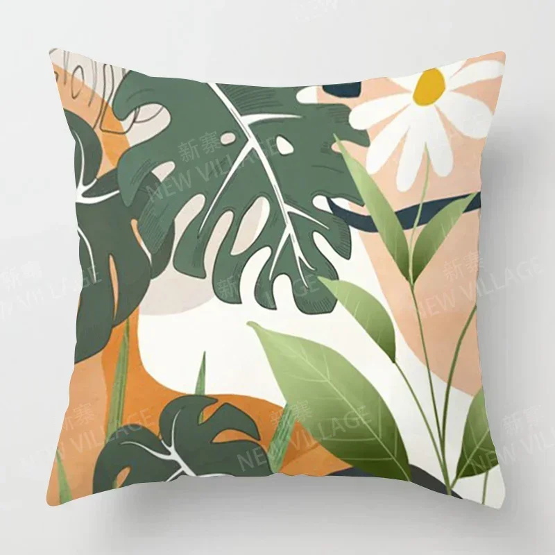 Nordic fall home decor autumn  throw pillow cover sofa Cushion cover  modern 45x45cm 45*45 50x50 60x60cm 40*40cm 35x35 morandi