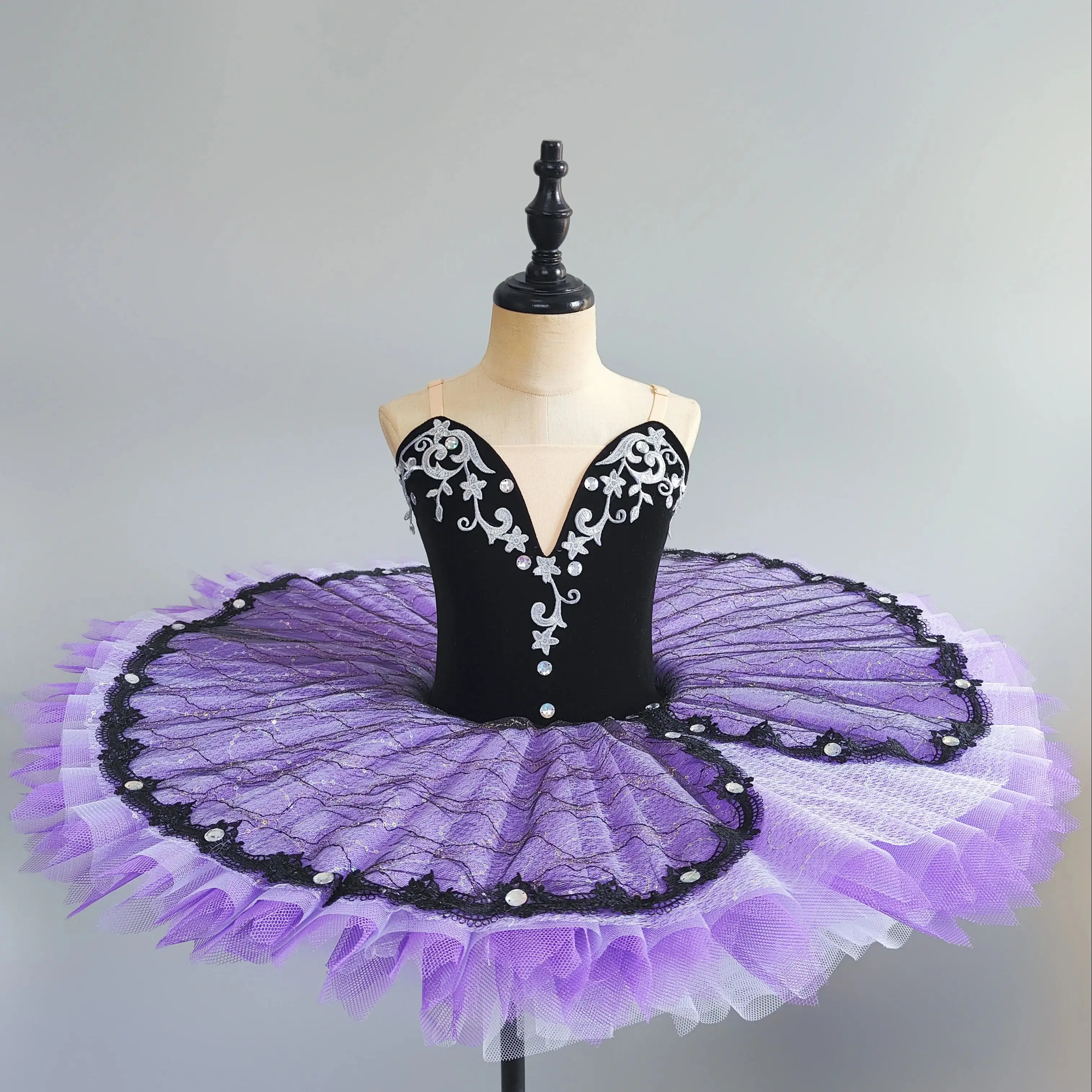 Adult Women Purple Professional Tutu La Esmeralda Ballet Tutu Platter Pancake Tutu Dress  Ballerina Party Costume