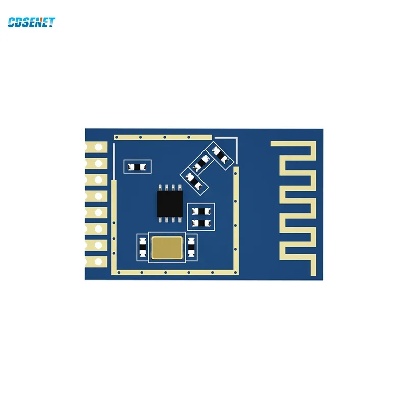 

5Pcs 2.4G Ci24R1 RF Wireless Module E01C-2G4M11S 11dBm 100m PCB Antenna SPI Small Size Pin to Pin nRF24L01+ PCB Antenna CDSENT