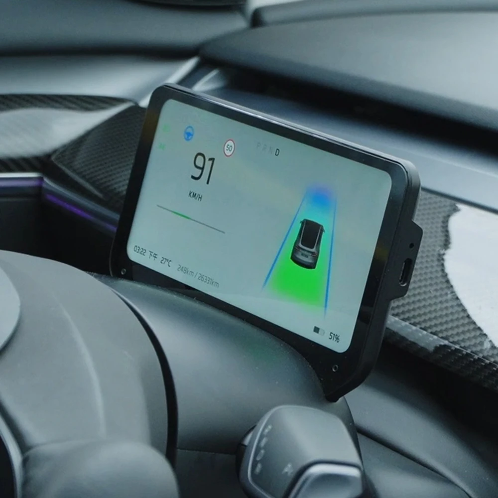 

Новый 6,6-дюймовый сенсорный IPS-дисплей для приборной панели автомобиля, аксессуар для модернизации Tesla Model Y 3.