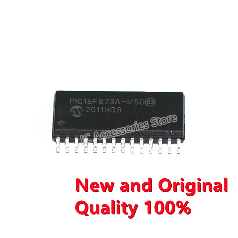 1PCS PIC16F873A-I/SO MCU Microcontroller Chip Embedded 8-bit Flash Microcontroller Electronic Components New & Original