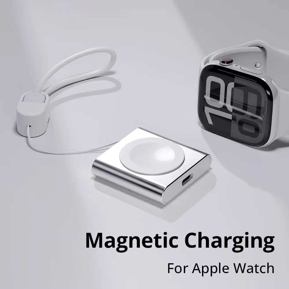 Bonola For Apple Watch Charger Magnetic Portable USB C Cable Fast Watch Charging Dock Compatible For Apple Watch 11/10/9/8/7/6/5 view 4