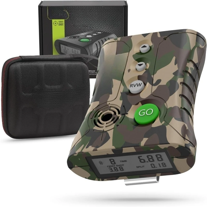 

Профессиональный таймер стрельбы для соревнований по стрельбе, прецизионные тактические тренировочные таймеры с громким зуммером, улучшенные
