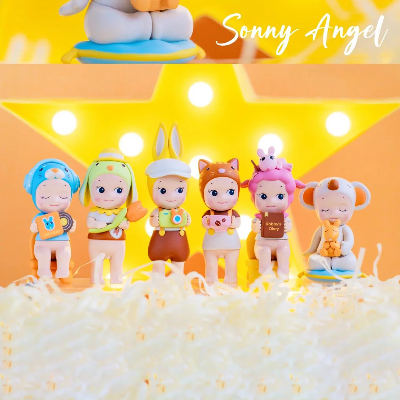 Sonny Angel Blind Box Enjoy The Moment Series Toys Anime Action Figures Room Cars Ornaments Dolls Fans Children Christmas Gift