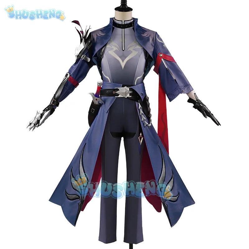 Shusheng Honkai Star Rail Moze Cosplay Costume pour hommes et femmes, uniforme, veste, chapeau, accessoires d'armes, fête d'Halloween, Xianzhou Yaoqing