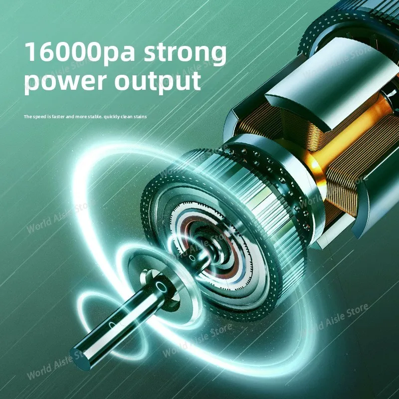P12 Car Vacuum Cleaner Wireless Handheld Strong Suction Vacuum Cleaner High Power Portable Clean Tool Home Appliances
