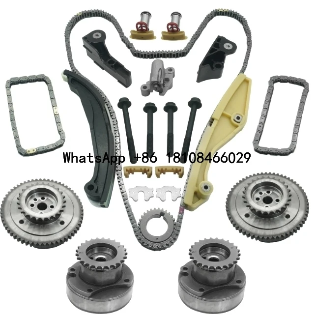 

90738S Timing Chain Kit with VVT Cam Phaser for Ford Explorer F-150 EdgeTaurus Transit Mustang Flex Lincoln MKZ MKS 3.5L 3.7L