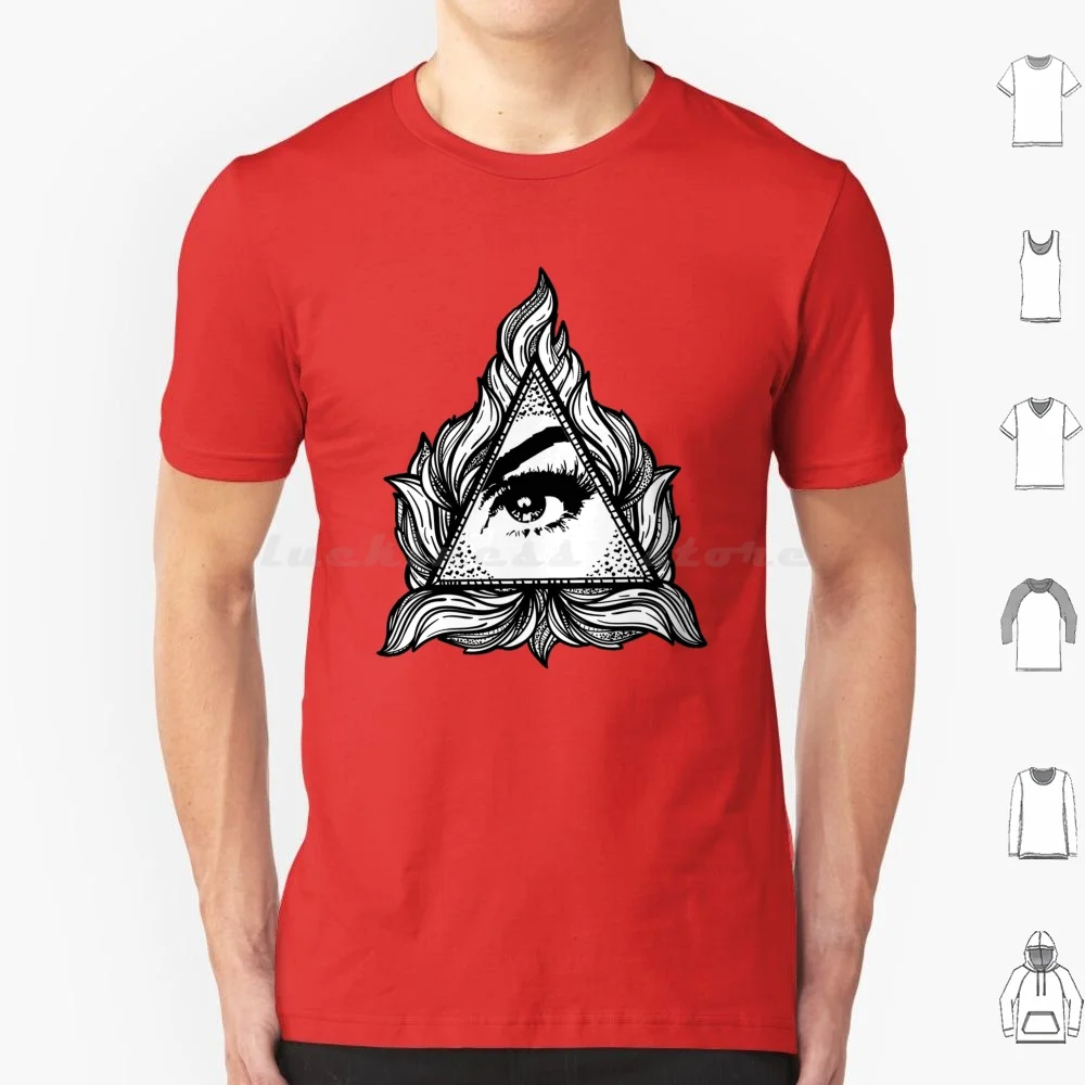 She See's All T Shirt Big Size 100% Cotton Feminism Feminist Fembot Poppy That Poppy Youtube Artist You Tube Illuminati