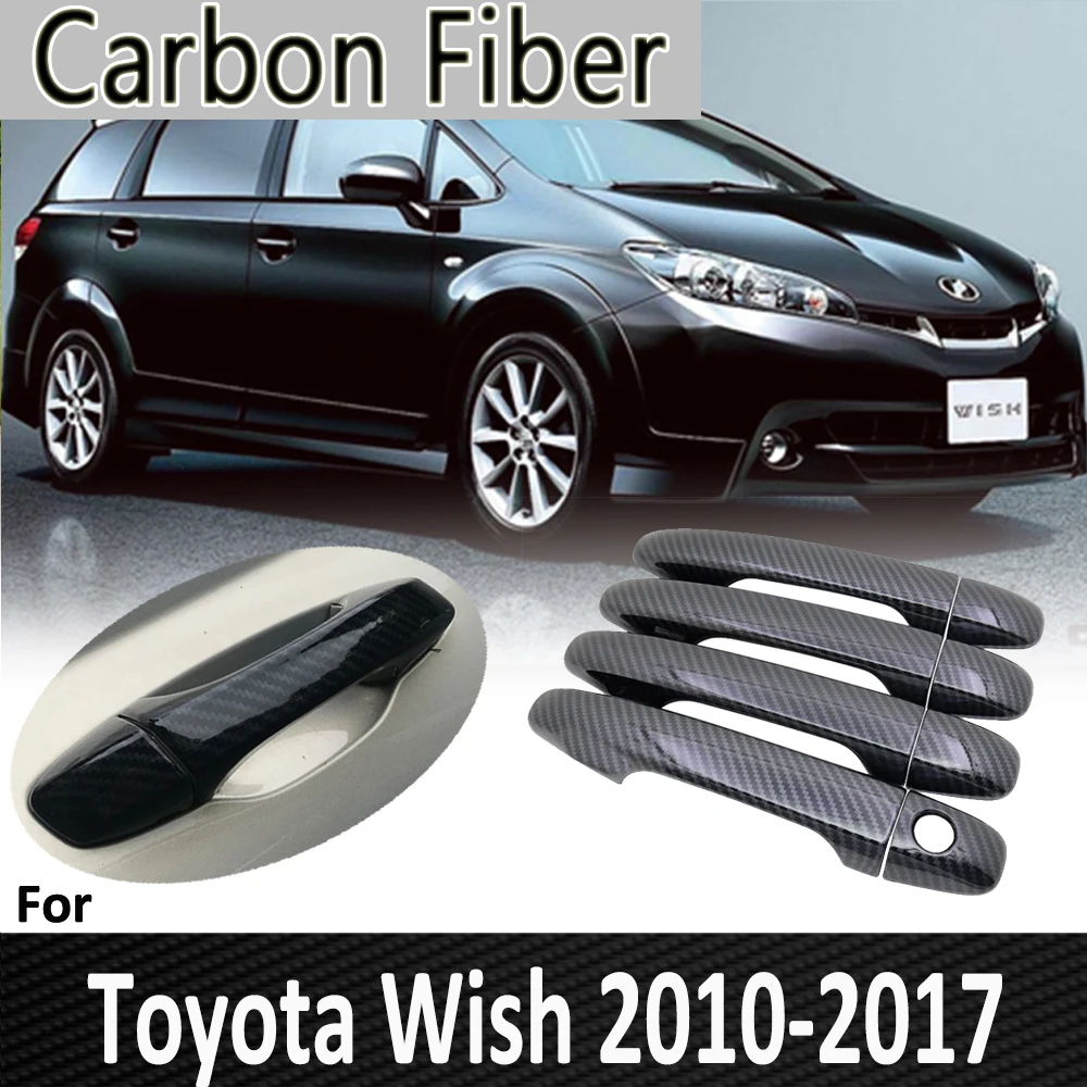 Pop for Toyota Wish AE20 20 2010 2011 2012 2014 2015 2016 2017 Door Handle Cover Sticker Car Accessories