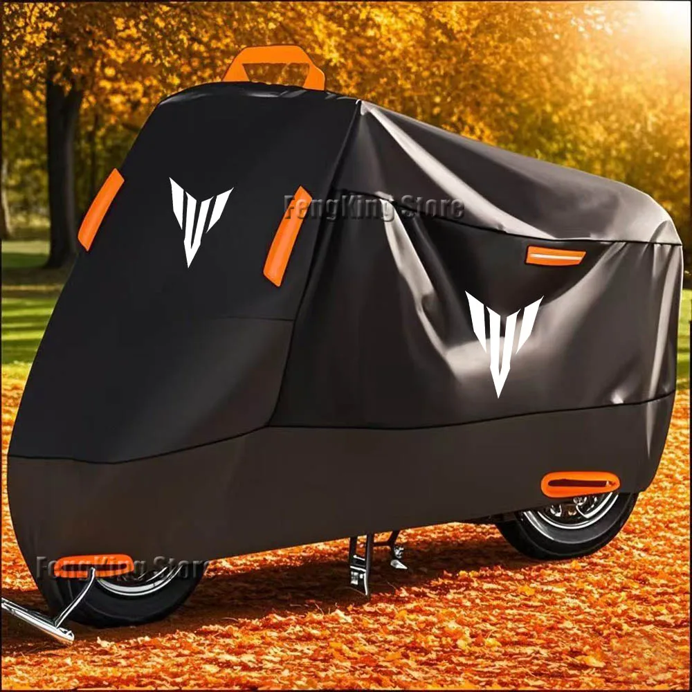 Motorcycle Cover Waterproof Outdoor All Season Dustproof UV Protective Moto Rain Cover for YAMAHA MT01 MT09 MT07 MT10 MT03 MT 09
