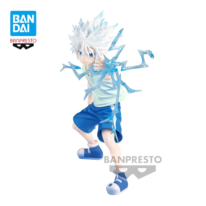 

Оригинальный BANDAI Banpresto HUNTER HUNTER VIBRATION STARS Killua Zoldyck ПВХ аниме фигурка экшн-фигурки модель игрушки