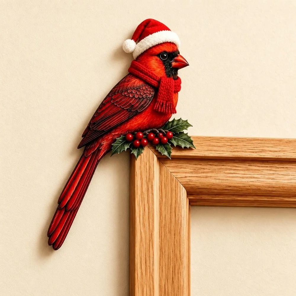 Unique Wooden Animal Door Decor Adorable Bird Shape Door Top Design Wooden Door Topper Hanging Wall Ornaments Wall Decoration