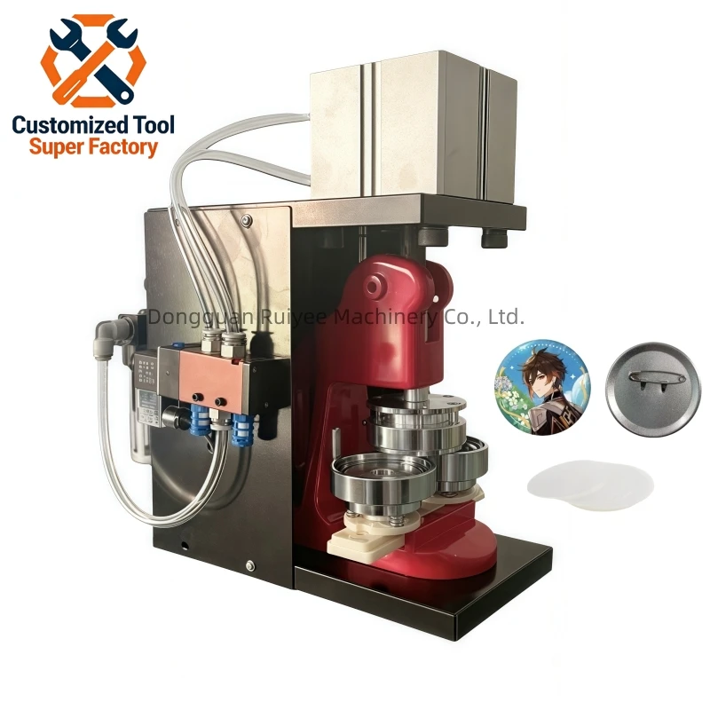 58mm Manual Metal Pin Maker with Plastic Buttons, Brand New High Quality, Hot Sale