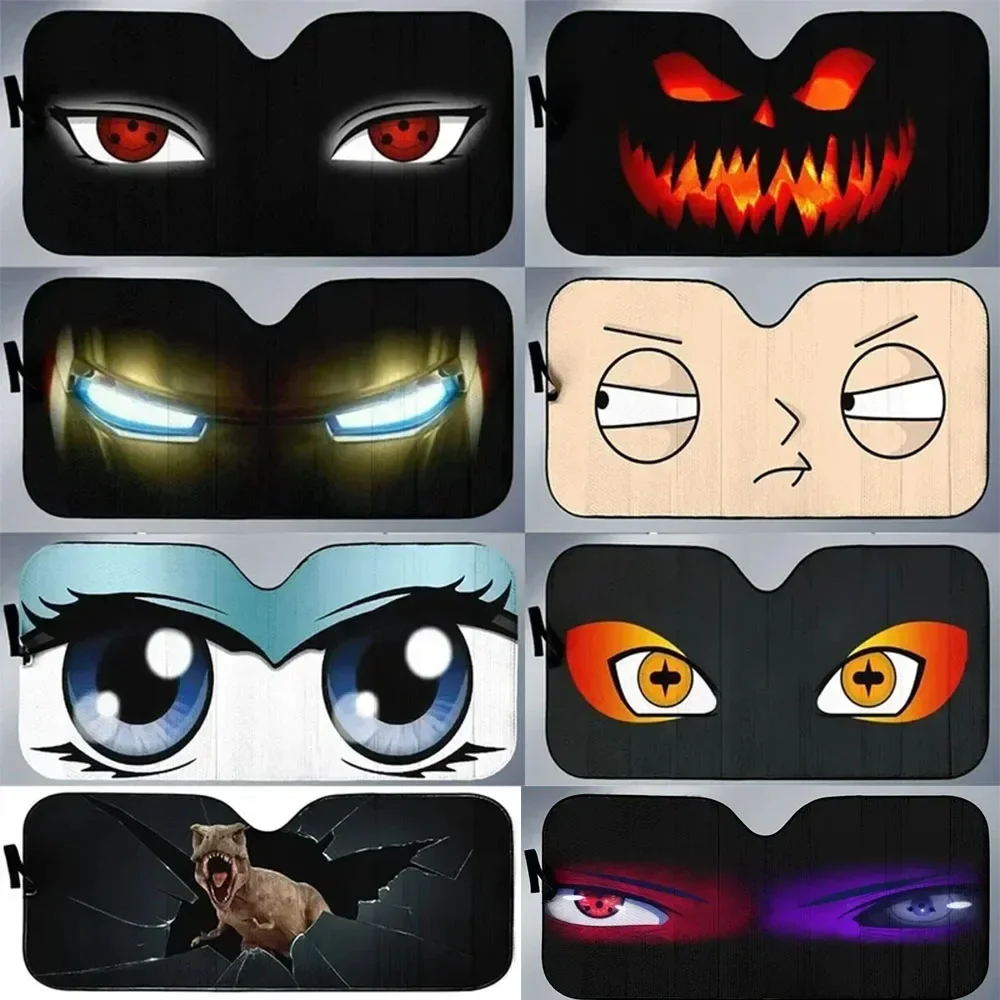 

Персонализированные индивидуальные глаза, лобовые стекла автомобиля, автомобильные аксессуары, автомобильные защитные окна, солнцезащитные козырьки