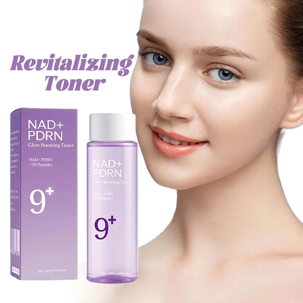 120 مل NAD + PDRN توهج تعزيز الحبر، ثبات، ترطيب، مرونة، تتلاشى الخطوط الدقيقة، جوهر ترطيب العناية بالبشرة للبشرة الجافة #4