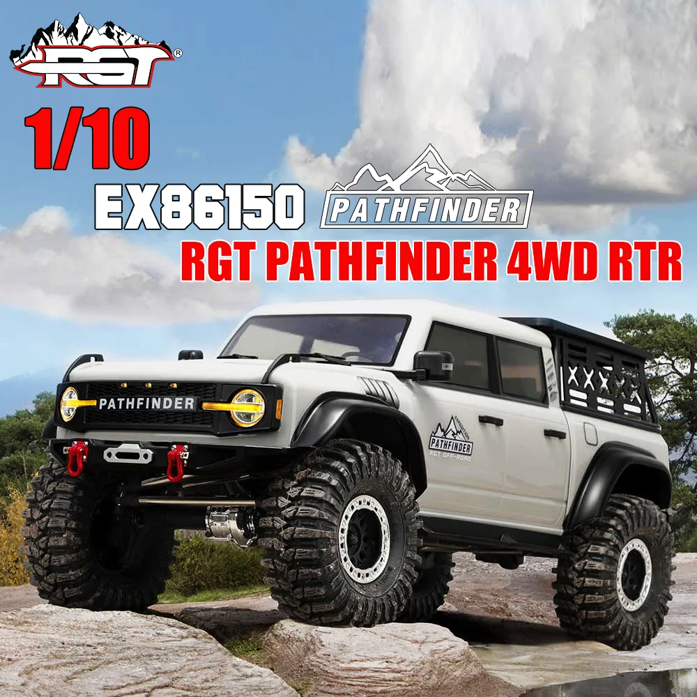 RGT EX86150 PATHFINDER 4WD RTR 1/10 RC Simulated Electric Remote Control Model Car ROCK Crawler Adults Children's Toys