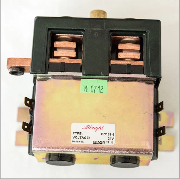 DC182-3 Single Pole Double Throw 24V DC Contactor With High Efficiency