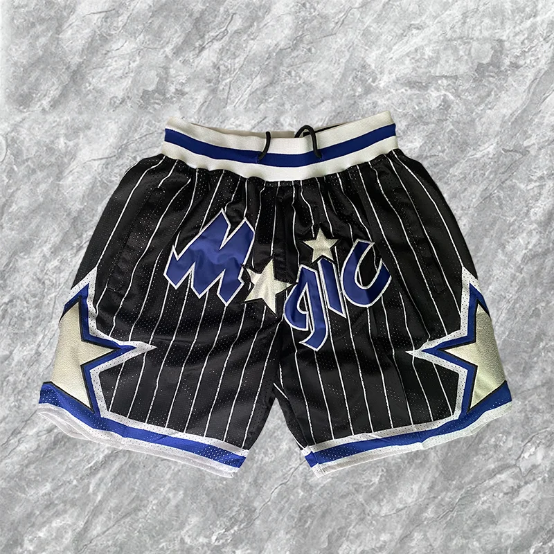 New Summer Kids Blue Stripe Basketball Shorts Loose Quick-Drying Breathable Training And Sports Shorts Boys Girls Sport Shorts