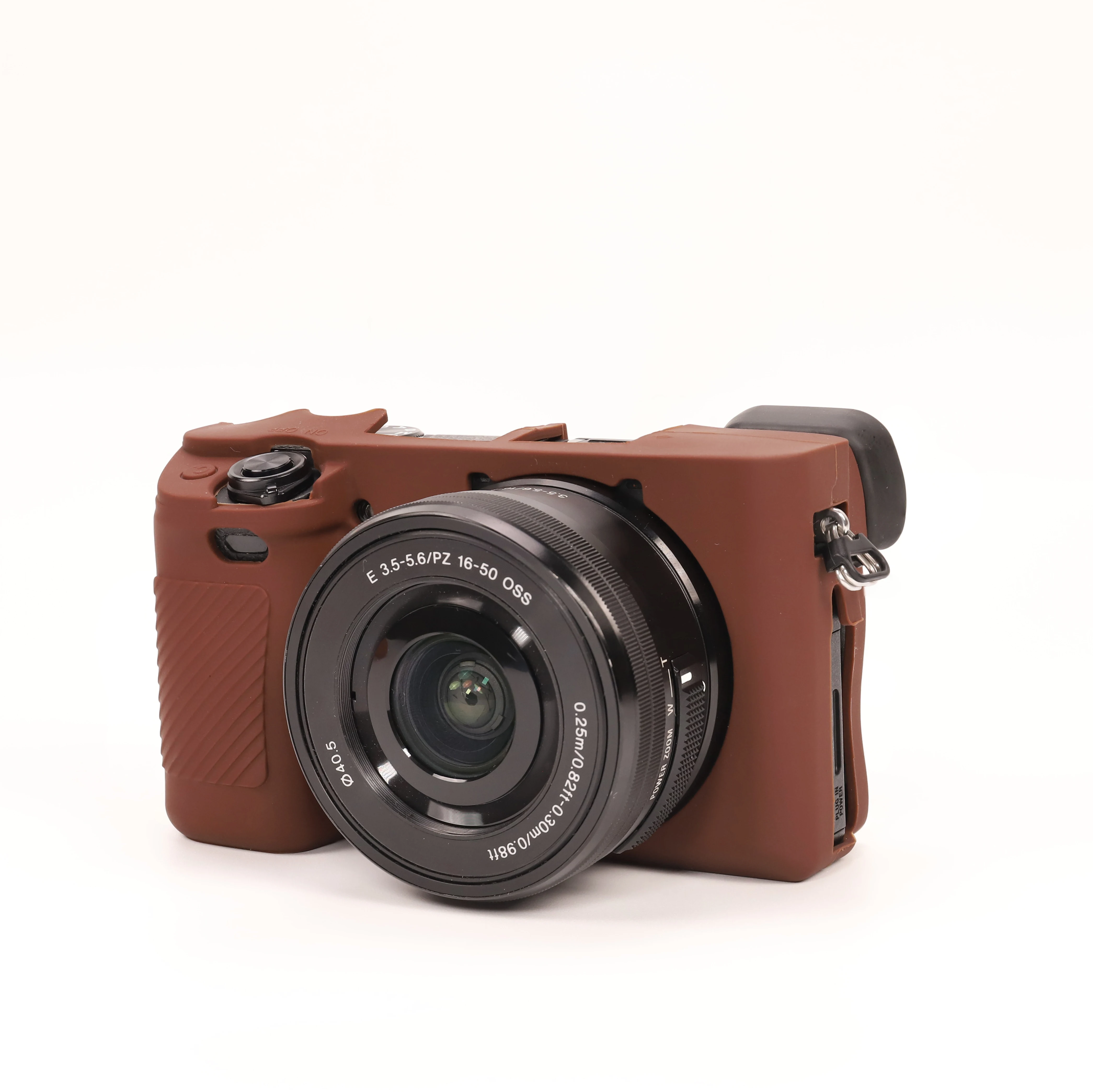 Silicone Camera Bag Suitable for Sony A6100/A6300/A6400 Protective Case Soft Shell Shockproof Scratch-Resistant
