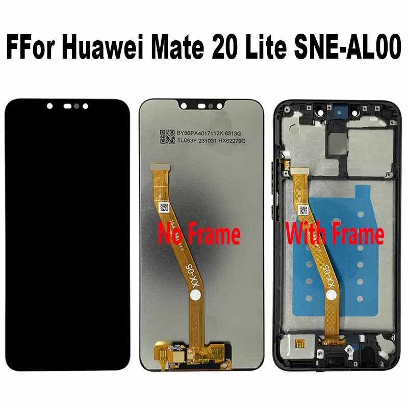 

For Huawei Mate 20 Lite SNE-AL00 SNE-LX1 SNE-LX2 SNE-LX3 INE-LX2 LCD Display Touch Screen Digitizer Assembly