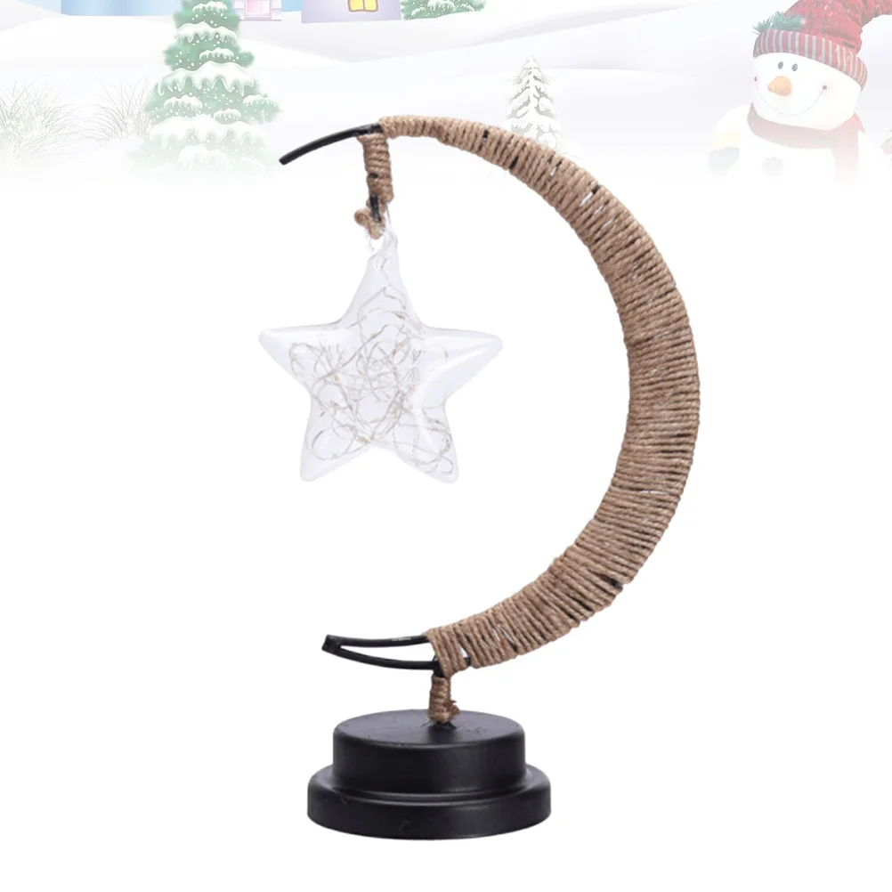 نجمة القمر USB مصباح الليل LED ضوء الإبداعية السرير الديكور الملونة مضحك النوم المعونة هدية ضوء النجوم