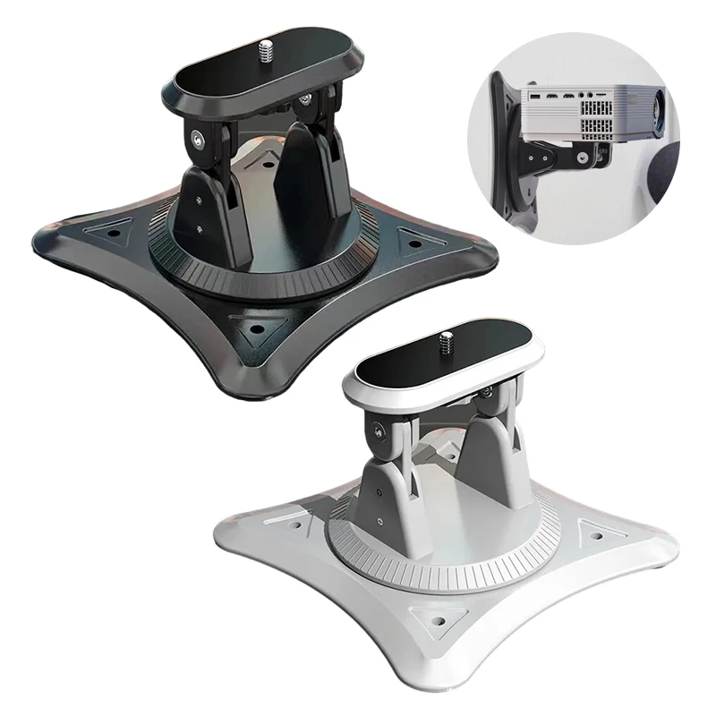 

Desktop Projector Stand Wall Mount Ceiling Projector Bracket Portable Universal Projector Holder For Studio Home Outdoor Camping
