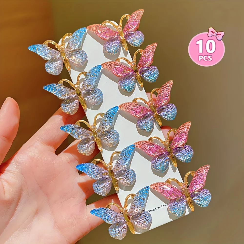

10 Sweet Butterfly Hair Clips