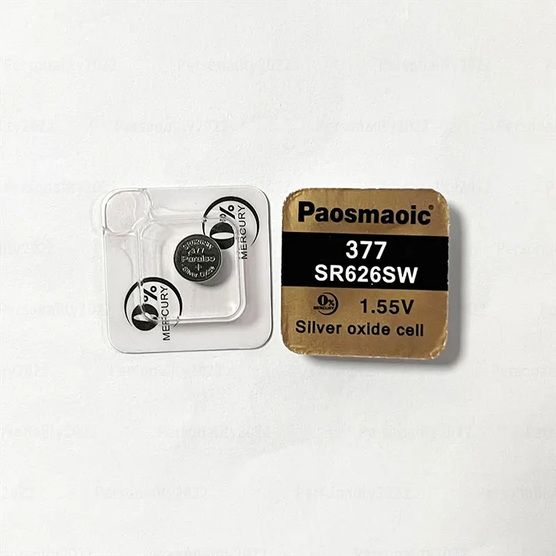 10 قطعة 377 SR626SW 337 SR416SW 379 SR521SW 362 SR721SW SR527SW SR716SW 397 SR726SW بطارية أكسيد الفضة 1.55 فولت لبطاريات الساعة #4