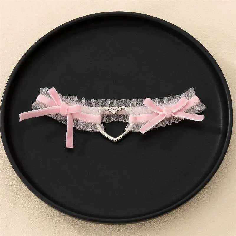 

TY1Pc Кружевной эластичный пояс-подвязка на бедро с бантом для ролевых игр, в стиле Лолита, для невесты, сексуальный, для свадьбы