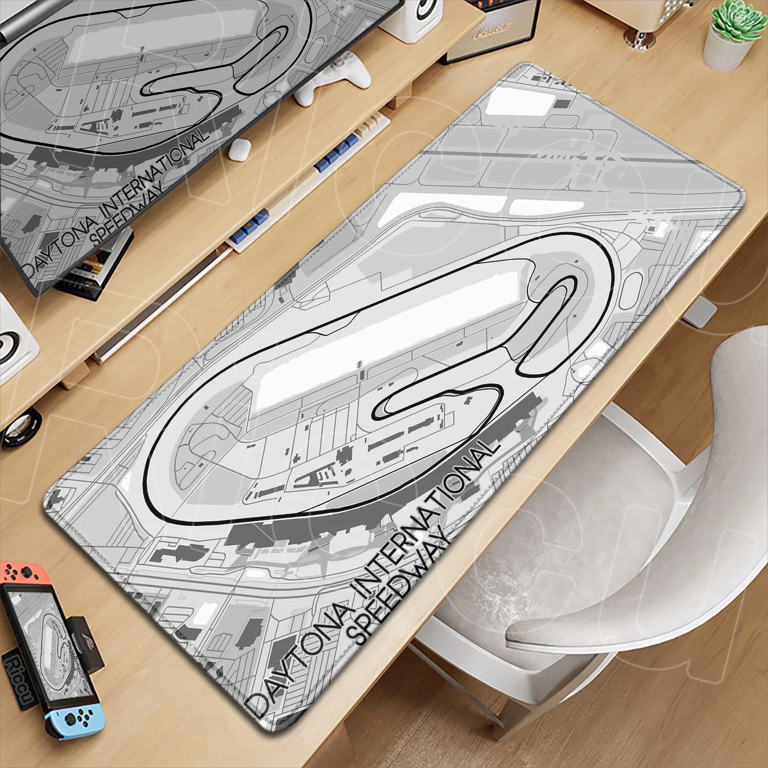 HD Printing Hot Sell Formula 1 Racing Circuit Mousepad Large Non-slip Office Gaming Accessories Rubber Deskmat Keyboard Mice Pad