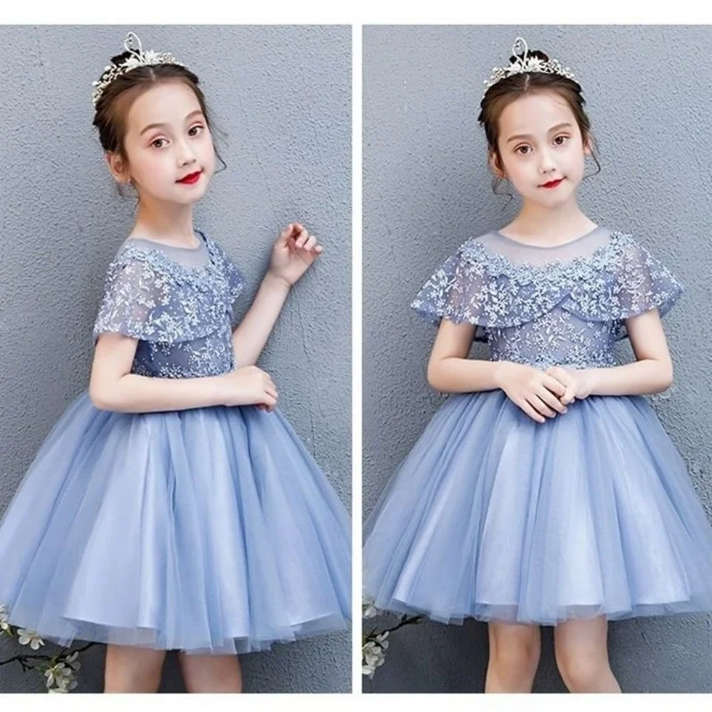 Dress for Girl Summer 2023 New 7 Baby Princess Dresses Ball Gown 8 Children's Clothing 9 Girls Birthday Party 12 To 11 Year Old