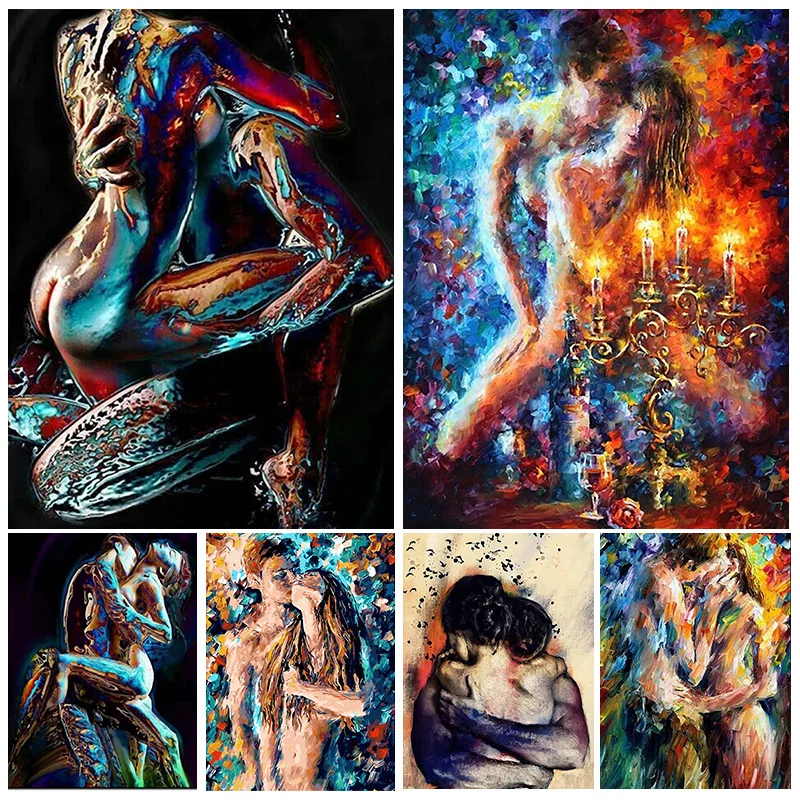 DIY 5D Diamond Painting Oil painting sexy picture Full Drill Diamond Mosaic Hand Inlaid Rhinestones Embroidery Home Decor Gifts