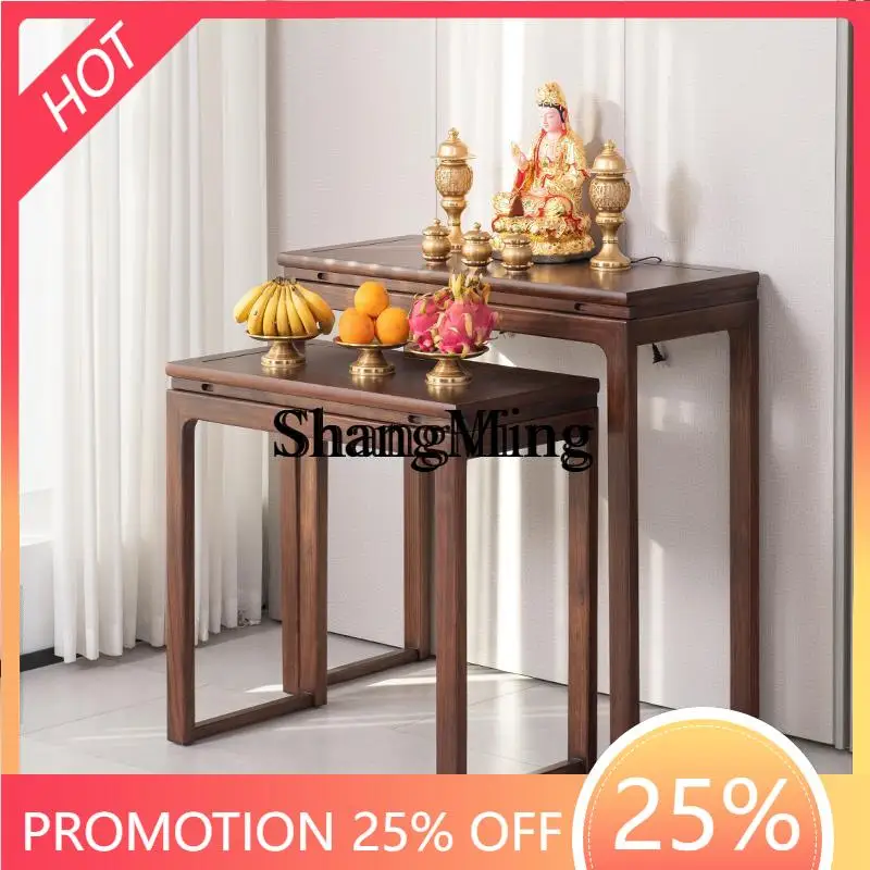 

CL table incense case household Shentai new Chinese Buddhist hall rural living room middle hall cabinet
