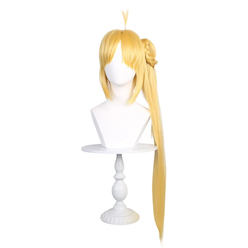 伊津志日向 コスプレウィッグ ライトゴールデンカラー キャラクタースタイル アニメ「ロンリー・ロック」日向スタイル コスプレウィッグ