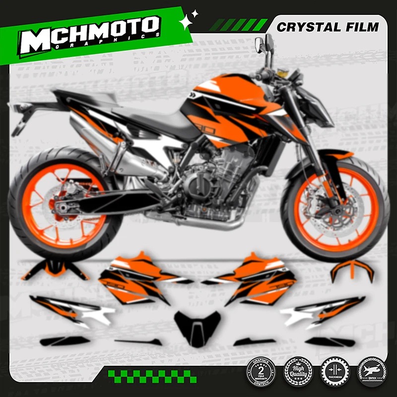 

MCHMFG Motorcycle Custom Graphics Decals Stickers Kiddddts For KTM Duke 790 890 2018 2019 2020 2021