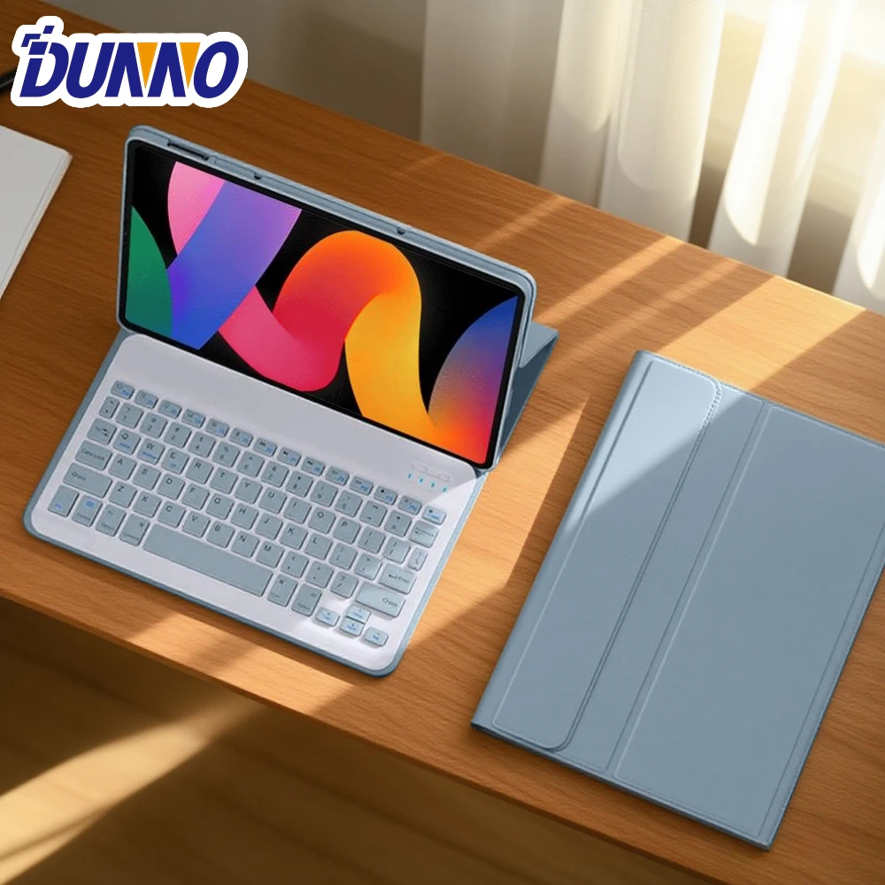 

Для Redmi Pad SE 11-дюймовый магнитный чехол-клавиатура для Xiaomi 6/7 6/7 Pro, кожаный чехол со съемной клавиатурой и мышью