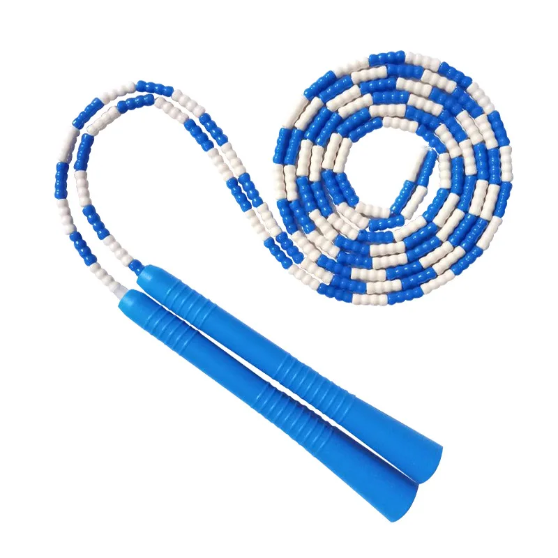 10ft 9ft Tricks Skills jump Skipping skip Rope PVC bamboo beginner Soft Beaded beading beads basic tangle free Segmented Fitness