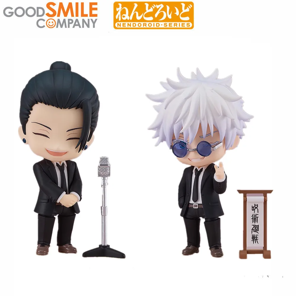 Original Jujutsu Kaisen Geto Suguru Satoru Gojo Action Anime Figure Kwaii 2440 2441 Suit Ver. Doll PVC Model Collection