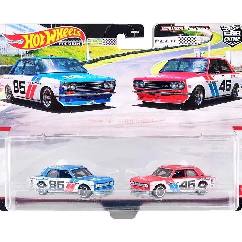 Hot Wheels 2024 Racing Transport Vehicle Toy Set Non-Radio Controlled Models of Honda Civic And Toyota Flying Lion 25g Play Cars