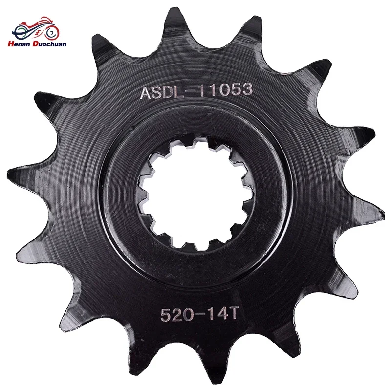 

For Suzuki DL250 V-Strom 17-19 GSR250 12-17 GSX250 20 GW250 DL GSR GSX 250 GW 250 520-14T 520 14T Front Sprocket Gear