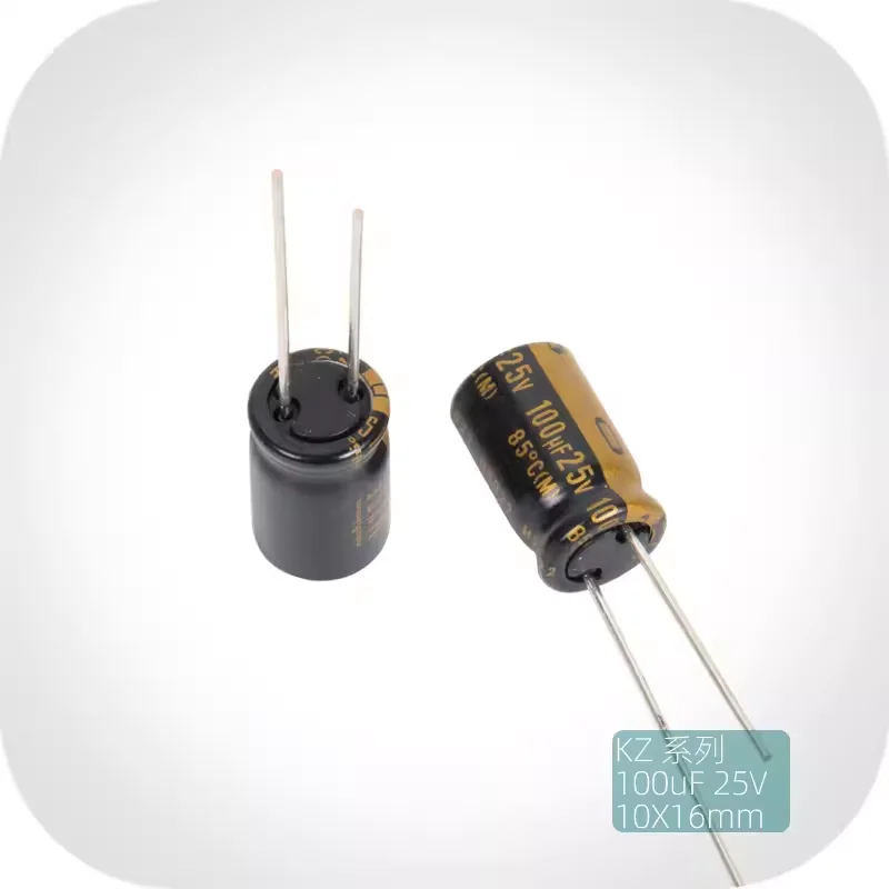 5pcs/20pcs Japan original Nichicon 100uF 25V KZ MUSE series 25V100uf fever audio electrolytic capacitor 10x16mm