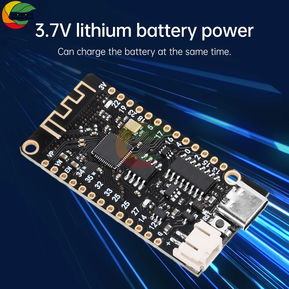 ESP32 Lite V1.0.0 WiFi Bluetooth Development Board Antenna ESP32 ESP-32 REV1 CH340G MicroPython 4MB Type-C USB for Arduino